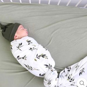 Caden Lane stretchy swaddle blanket